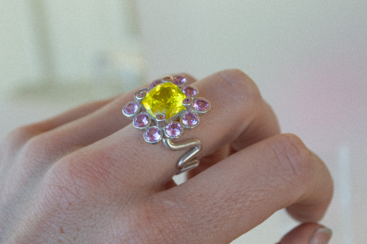 Galactic Flower Ring